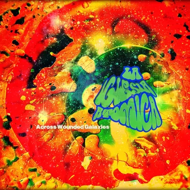 Across Wounded Galaxies by La Iglesia Atómica - album cover