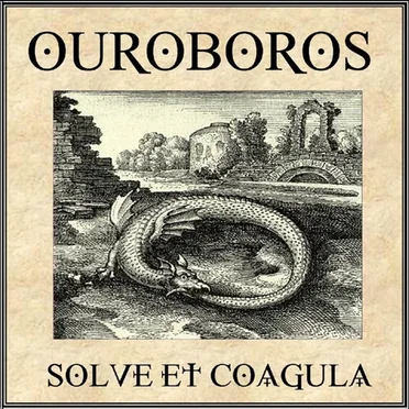 Solve et coagula by Ouroboros - album cover
