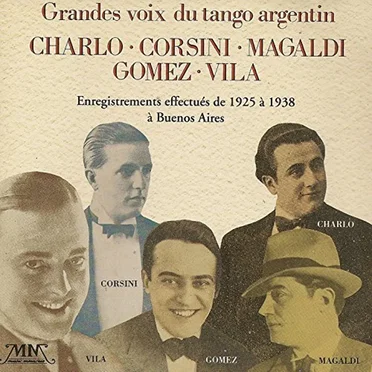 Grandes voix du tango argentin 1925 - 1938 by Various Artists - album cover