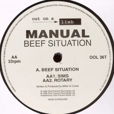 Beef Situation by Manual - album cover