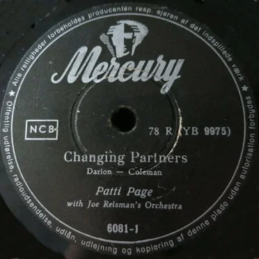 Changing Partners / Say You Do