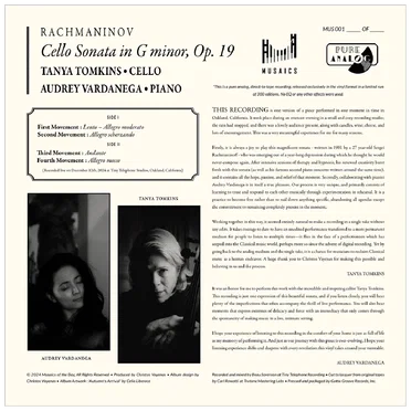 Cello Sonata in G minor, Op. 19