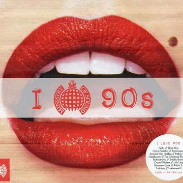 I Love 90s by Various Artists - album cover