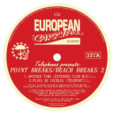 Point Breaks / Beach Breaks 2 EP by Telephones - album cover