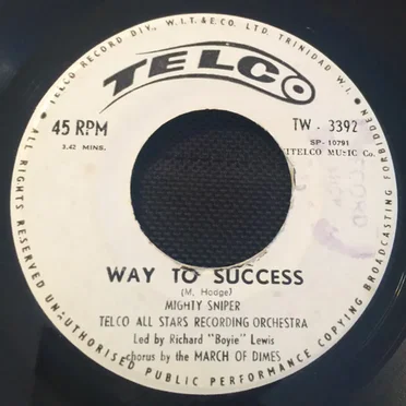 Call Them / Way To Success by The Mighty Sniper - album cover