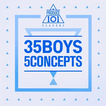 35 Boys 5 Concepts by PRODUCE 101 - album cover