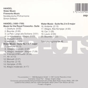 Water Music / Fireworks Music