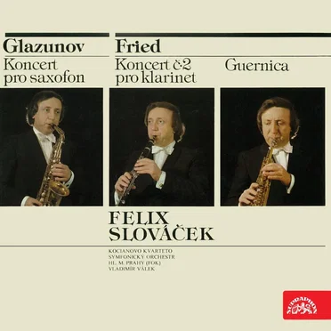 Glazunov: Saxophone Concerto / Fried: Clarinet Concerto / Guernica