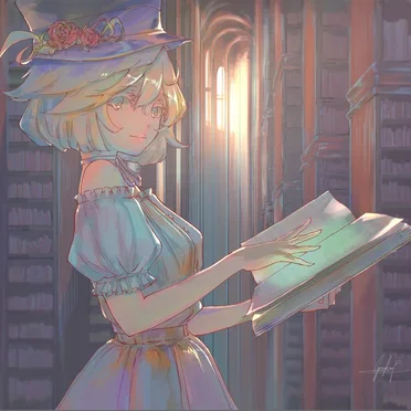 魔法図書館の名前なき迷子