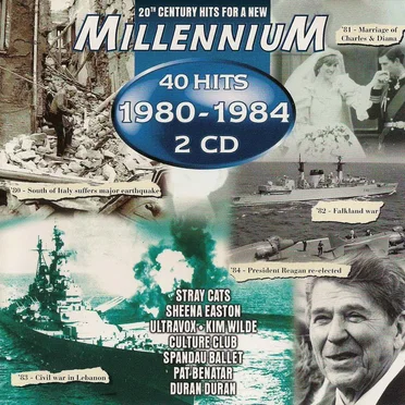 20th Century Hits for a New Millennium: 40 Hits of 1980–1984 by Various Artists - album cover