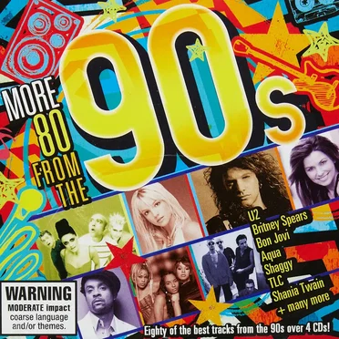 More 80 From the 90s by Various Artists - album cover