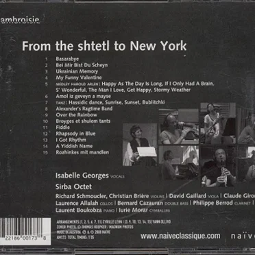 From the shtetl to New York