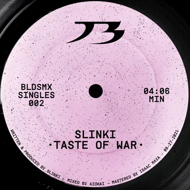 Taste of War by Slinki - album cover
