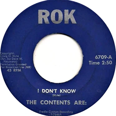 I Don't Know / Direction Of Mind