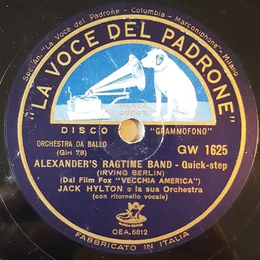 Alexander's Ragtime Band / Now It Can Be Told