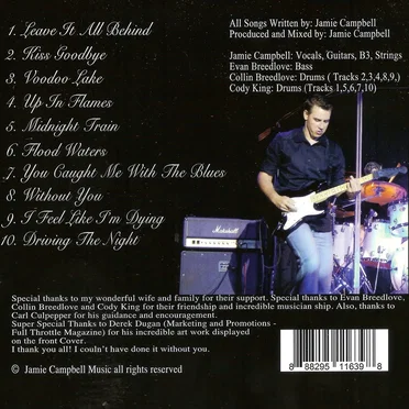 Voodoo Lake by Jamie Campbell - album cover