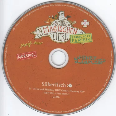 Die Schule der magischen Tiere - Endlich Ferien 3 - Henry und Leander by Margit Auer - album cover
