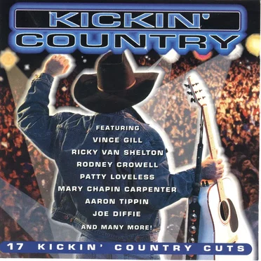 Kickin' Country by Various Artists - album cover