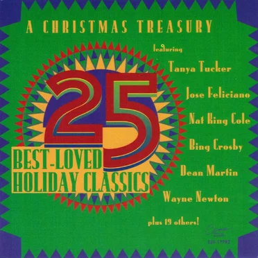 A Christmas Treasury: 25 Best-Loved Holiday Classics by Various Artists - album cover