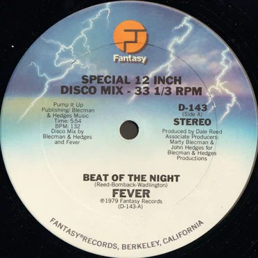 Beat of the Night / Pump It Up by Fever - album cover