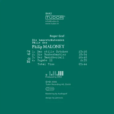 Die haarsträubenden Fälle des Philip Maloney, N° 42 by Roger Graf - album cover