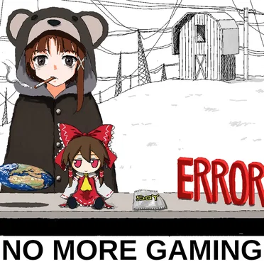 NO MORE GAMING by _sink - album cover