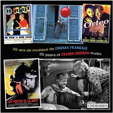 25 ans de musique de cinéma français by Various Artists - album cover