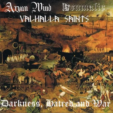 Darkness, Hatred And War by Aryan Wind - album cover