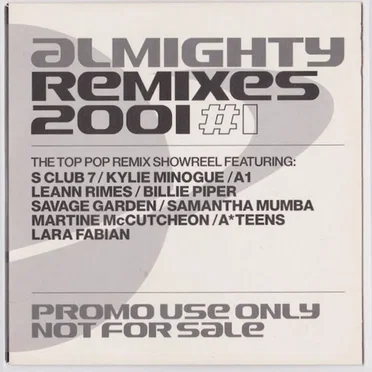 Almighty Remixes 2001 #1 by Various Artists - album cover