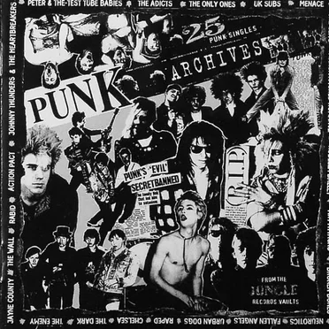 Punk Archives: 25 Punk Singles by Various Artists - album cover