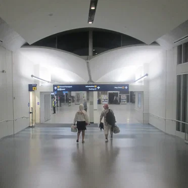 Oakland International Airport Late at Night