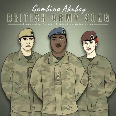 British Army Song by Gambino Akuboy - album cover