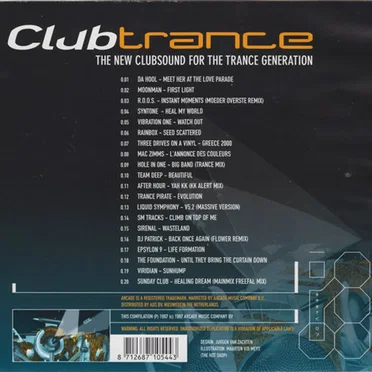 Clubtrance by Various Artists - album cover