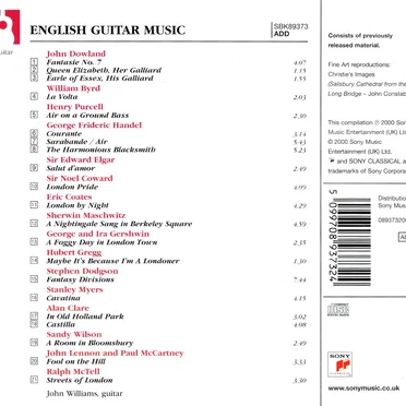English Guitar Music