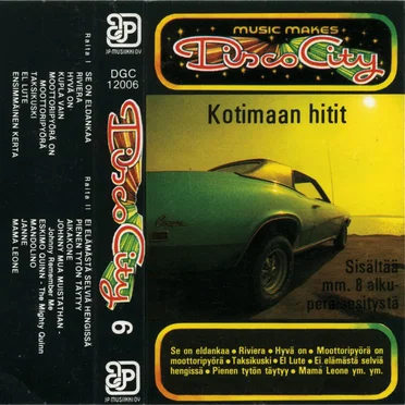Disco city 6: Kotimaan hitit by Various Artists - album cover