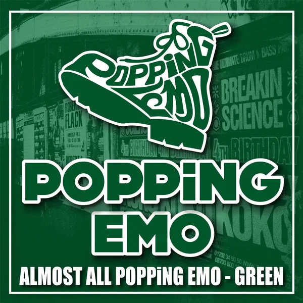 ALMOST ALL POPPiNG EMO‐GREEN
