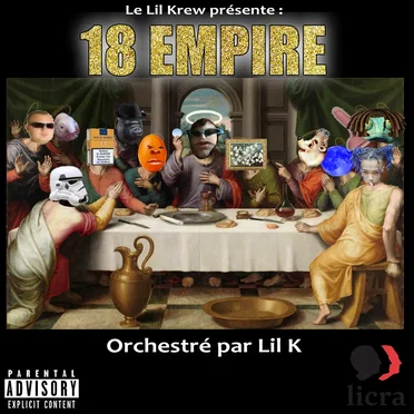 18 EMPIRE by Lil K - album cover