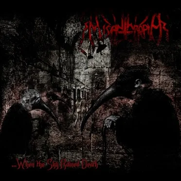 … When the Sky Rained Death by Misanthropia - album cover