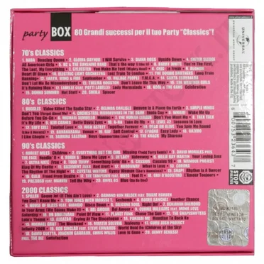 Hot Party: Classics Party Box by Various Artists - album cover