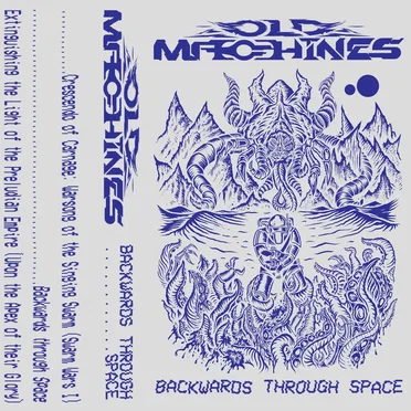 Backwards Through Space by Old Machines - album cover