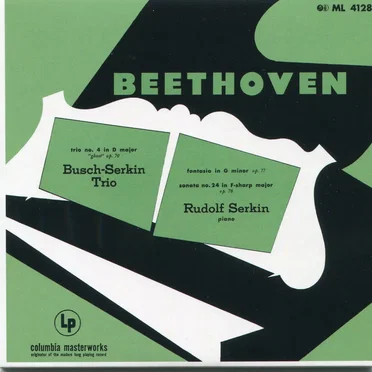 Trio no. 4 in D major, op. 70 "Ghost" / Fantasia in G minor, op. 77 / Sonata no. 24 in F-sharp major, op. 78