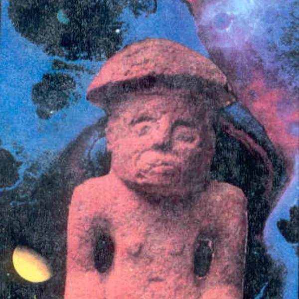 Stone Mayan Mushroom