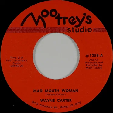 Mad Mouth Woman by Wayne Carter - album cover