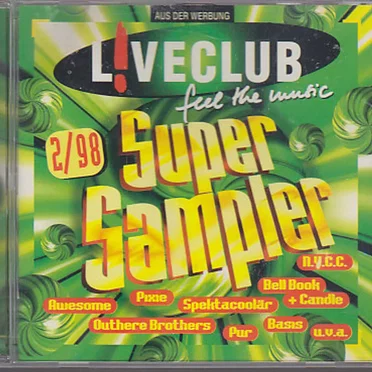 L!veclub Super Sampler 2/98 by Various Artists - album cover