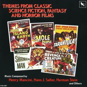 Themes From Classic Science Fiction, Fantasy and Horror Films by Various Artists - album cover