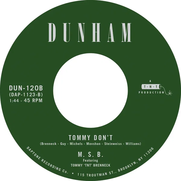 There's a New Day Coming / Tommy Don't
