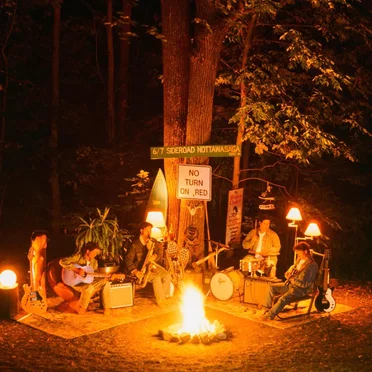 Around The Fire by Moondoggy - album cover