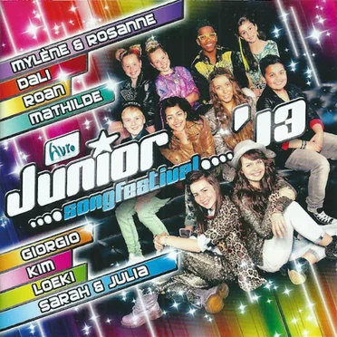 Junior Songfestival '13 by Various Artists - album cover