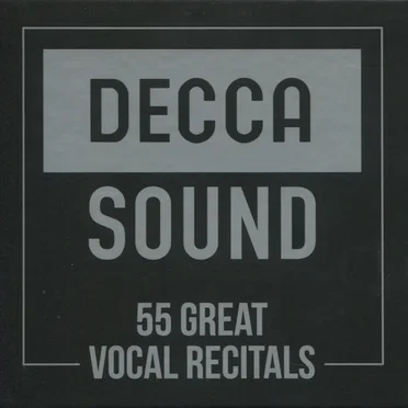 Decca Sound 55 Great Vocal Recitals by Various Artists - album cover