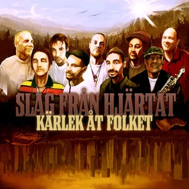 Kärlek åt folket by Slag från hjärtat - album cover